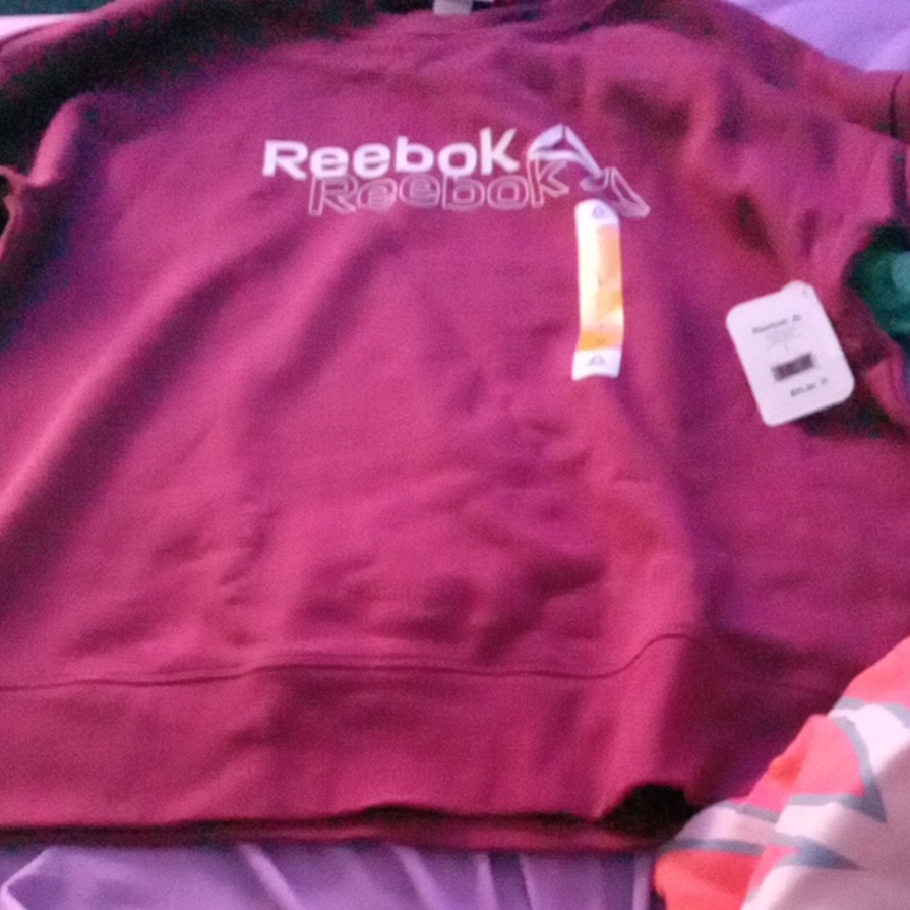 Reebok Burgundy Sweatshirt